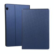Custodia protettiva universale in TPU con struttura a molla per Huawei MediaPad T5, con supporto (blu scuro)