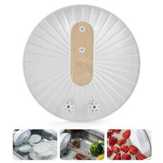 GYB001 Mini-ultrasuoni Lavastoviglie Portatile Ricarica USB Fruit Cleaner, Confezione Neutra (Champagne Gold)