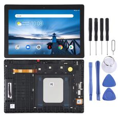 Schermo LCD e digitalizzatore Assemblaggio completo con cornice per Lenovo TAB E10 TB-X104F TB-X104L TB X104 WIFI Edition (nero)