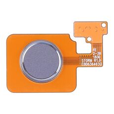 Cavo flessibile per sensore di impronte digitali per LG V40 ThinQ V405QA7 V405 (argento)