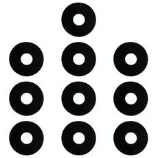 Per Meizu Meilan A5 / M5 Obiettivo per fotocamera posteriore da 10 pezzi