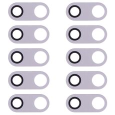 Obiettivo fotocamera posteriore 10 PC per LG V30 H930 H933 (argento)