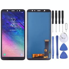 Schermo LCD TFT per Galaxy A6+ (2018) con assemblaggio completo di digitalizzatore (nero)