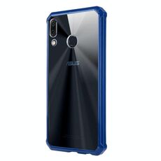 TPU antigraffio + custodia protettiva acrilica per Asus Zenfone Max Pro (M2) ZB631KL (blu)
