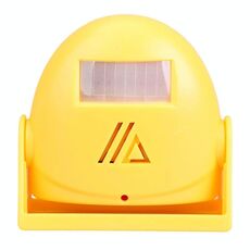 Campanello intelligente senza fili Sensore di movimento a infrarossi Avviso vocale Campanello di avvertimento Allarme (giallo)