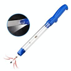 SK818 Ricarica USB Insetti Insetti Aspirazione Trappole Pest Spider Catcher elettrico con luce LED (blu)