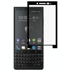 0,3 mm 9H Durezza superficiale Pellicola in vetro temperato a schermo intero 2,5D per schermo intero per BlackBerry KEY2 (nero)