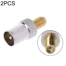 Connettore RF maschio da 2 PC SMA femmina a TV IEC