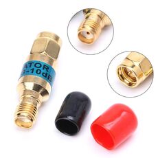 Attenuatore coassiale RF da 2W 10dBi SMA-JK da maschio a femmina DC-6.0GHz di frequenza