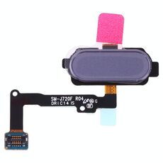 Cavo flessibile per sensore di impronte digitali per Galaxy J7 Duo SM-J720F (grigio)