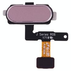 Per Galaxy J7 (2017) SM-J730F/DS SM-J730/DS Cavo flessibile per sensore di impronte digitali (rosa)