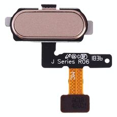 Per Galaxy J7 (2017) SM-J730F/DS SM-J730/DS Cavo flessibile per sensore di impronte digitali (oro)
