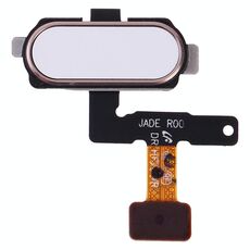 Per Galaxy J7 (2017) SM-J730F/DS SM-J730/DS Cavo flessibile per sensore di impronte digitali (bianco)