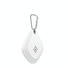 Repellente per zanzare da esterno Portatile Ultrasuoni Repellente per insetti Insetticida Ricarica USB Conversione di frequenza intelligente (Bianco)