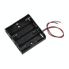 10 PCS AA Dimensione Power Battery Storage Case Box Supporto per 4 x Batterie AA senza copertura