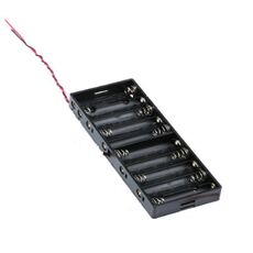 10 PCS AA Dimensione Power Battery Stoccaggio della batteria Portabicchieri per 8 x batterie AA senza copertura