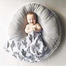 Sedia a sacco per bambini infantile sedia da alimentazione multifunzione per bambini sedile per bambini sedile per bambini (grigio)