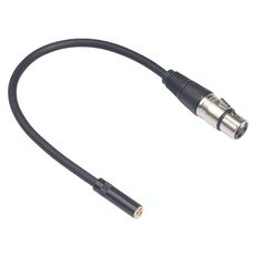 TC227K18-03 Cavo audio da 3,5 mm femmina a XLR femmina, lunghezza: 0,3 m