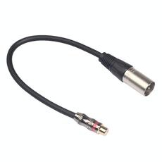 TR026K17-03 Cavo audio da RCA femmina a XLR maschio, lunghezza: 0,3 m