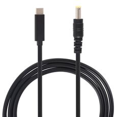 Cavo di ricarica per laptop da USB-C / Type-C a 5,5 x 2,5 mm, lunghezza cavo: circa 1,5 m (nero)
