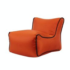 Mini sedili per bambini gonfiabili impermeabili di sodachair mobili sedile per sacchetto di fagioli (sedile arancione)