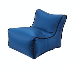 Mini sedili per bambini gonfiabili impermeabili di sodachair mobili sedile per sedile per fagioli (sedile blu navy)