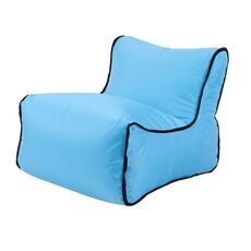 Mini sedili per bambini gonfiabili impermeabili di sodachair mobili sedile per sacchetto di fagioli (sedile blu cielo)