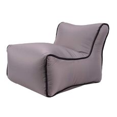 Mini sedili per bambini gonfiabili impermeabili di sodachair mobili sedile per sacchetto di fagioli (sedile grigio)