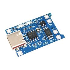 TP4056 USB-C / Type-C Combo Protection Ricarica 1A Modulo scheda di ricarica della batteria al litio