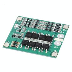 Scheda di protezione da sovraccarico da sovracorrente 25A 11,1 V-12,6 V con equalizzazione per batteria al litio 18650 3 corde 12V 25A