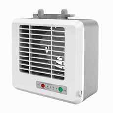 Mini ventilatore portatile silenzioso per uso domestico a risparmio energetico per condizionatore d'aria da tavolo Raffreddatore d'aria elettrico (bianco)
