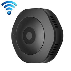 H6 Mini HD 1280 x 720P Telecamera di sorveglianza WiFi Smart Wireless indossabile grandangolare da 120 gradi, supporto per visione notturna a infrarossi e registrazione di rilevamento del movimento e monitoraggio locale da 15-25 m e registrazione in loop
