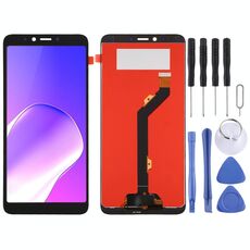 Schermo LCD TFT per Infinix Hot 6 Pro X608 con assemblaggio completo di digitalizzatore (nero)