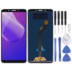 Schermo LCD TFT per Infinix Hot 6 X606 con assemblaggio completo di digitalizzatore (nero)