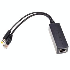 Power Over Ethernet Splitter 48V Input e 12V Output 48V PoE Splitter Adapter, lascia che la telecamera IP 12V DC diventi una telecamera POE
