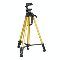 Telefono portatile Live Selfie 3366 Supporto per treppiede DV SLR Fotocamera Autoscatto Staffa a luce piena(Giallo)