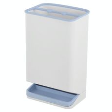 Portaombrelli divisorio in plastica staccabile a prova di perdite (blu)
