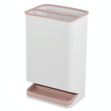 Rack di stoccaggio per ombrelli divisori in plastica staccabile a prova di perdite (rosa)