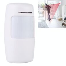 Rilevatore PIR wireless grandangolare 433 MHz (bianco)