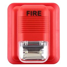 Segnalatore acustico di allarme antincendio Avviso di allarme stroboscopico Sensore del sistema di sicurezza