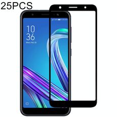 25 PCS Full Glue Pellicola in vetro temperato a schermo intero per Asus Zenfone Max (M1) ZB555KL