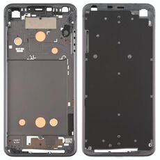 Piastra cornice cornice LCD alloggiamento anteriore per LG G6 / H870 / H970DS / H872 / LS993 / VS998 / US997 (nero)