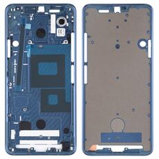 Piastra cornice cornice LCD alloggiamento anteriore per LG G7 ThinQ / G710 (blu)