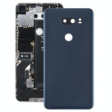 Coperchio posteriore della batteria con obiettivo della fotocamera per LG V30 / VS996 / LS998U / H933 / LS998U / H930 (blu)