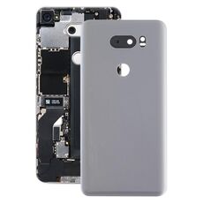 Coperchio posteriore della batteria con obiettivo della fotocamera per LG V30 / VS996 / LS998U / H933 / LS998U / H930 (argento)