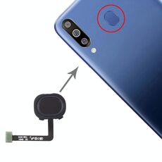 Cavo flessibile per sensore di impronte digitali Galaxy M30 (nero)