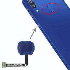 Cavo flessibile per sensore di impronte digitali Galaxy M20 (blu)