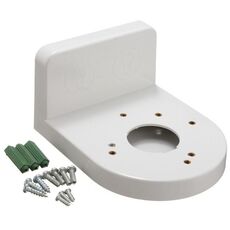 Supporto da parete con staffa ad angolo retto in plastica tipo L da 3,5 pollici per telecamera di sicurezza IP CCTV Dome