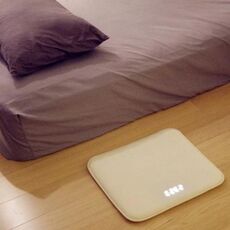 Sveglia sensibile alla pressione Tappeto Orologio elettronico digitale Camera da letto Antiscivolo Tappetino morbido resistente all'usura Sveglia intelligente