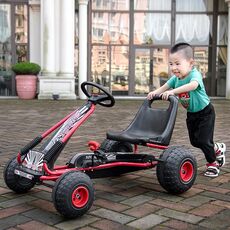 Attività all'aperto Pedale di intrattenimento Go Kart Giocattolo da equitazione per bambini Bicicletta a 4 ruote